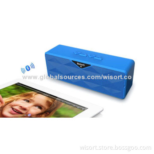 Cheap Portable Bluetooth Speaker with Microphone/SD Card/FM Radio/Rechargeable Battery/NFC